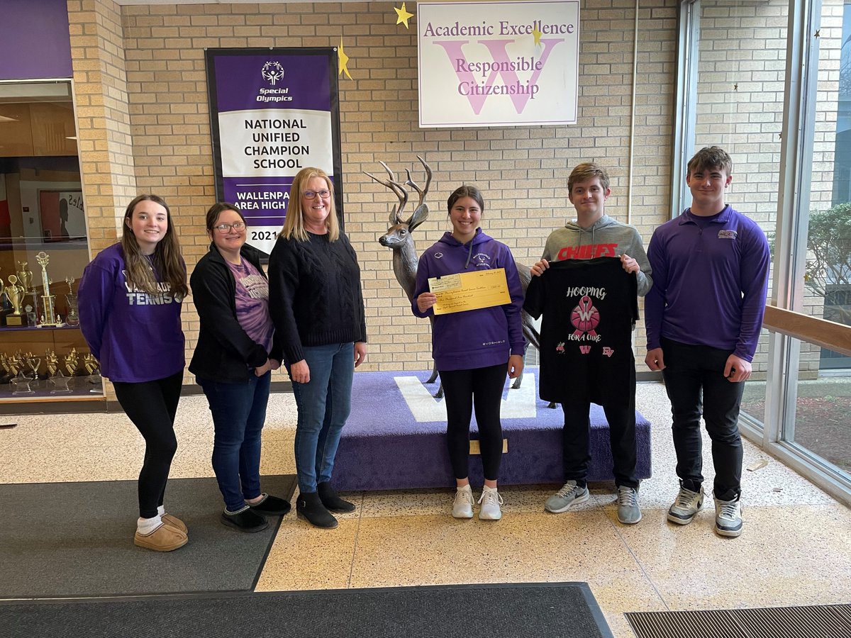It's #ThankfulThursday and we're thankful for the Student Council at Wallenpaupack Area High School for raising money for the PBCC! We love that so many students want to get involved in fundraising for charitable organizations! 😍 Stay awesome!