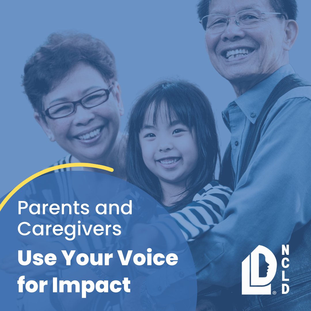 ** Calling all parent advocates!** We're amplifying the voices of families impacted by #LearningDisabilities. Share your story & fight for better support! ✊ Apply by TODAY: ncld.co/3UfZpwI #NCLD #ParentAdvocacy