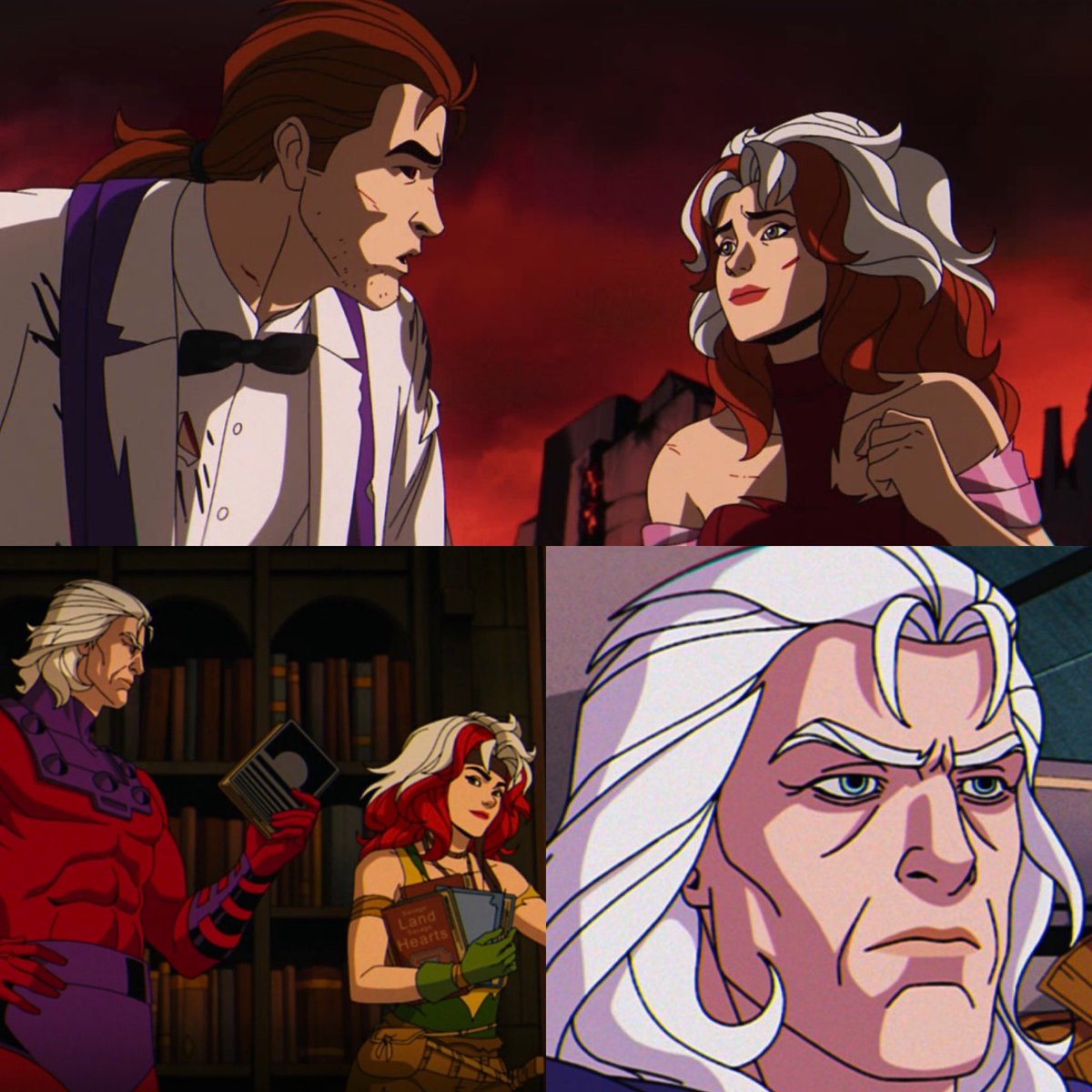 Electroalces's tweet photo. Que maldita joya es el capítulo 5 de X-Men 97. Lleno de drama, tensión y desgarrador. El mejor episodio de la serie por mucho. Magneto, Gambito y Rogue brillan. Pero a la par también lo hace Cíclope y Jean Grey. Necesito más. Confirmo, es cine. 🚬👌
#XMen97 #Magneto #XMen https://t.co/lWvDsAXzLo