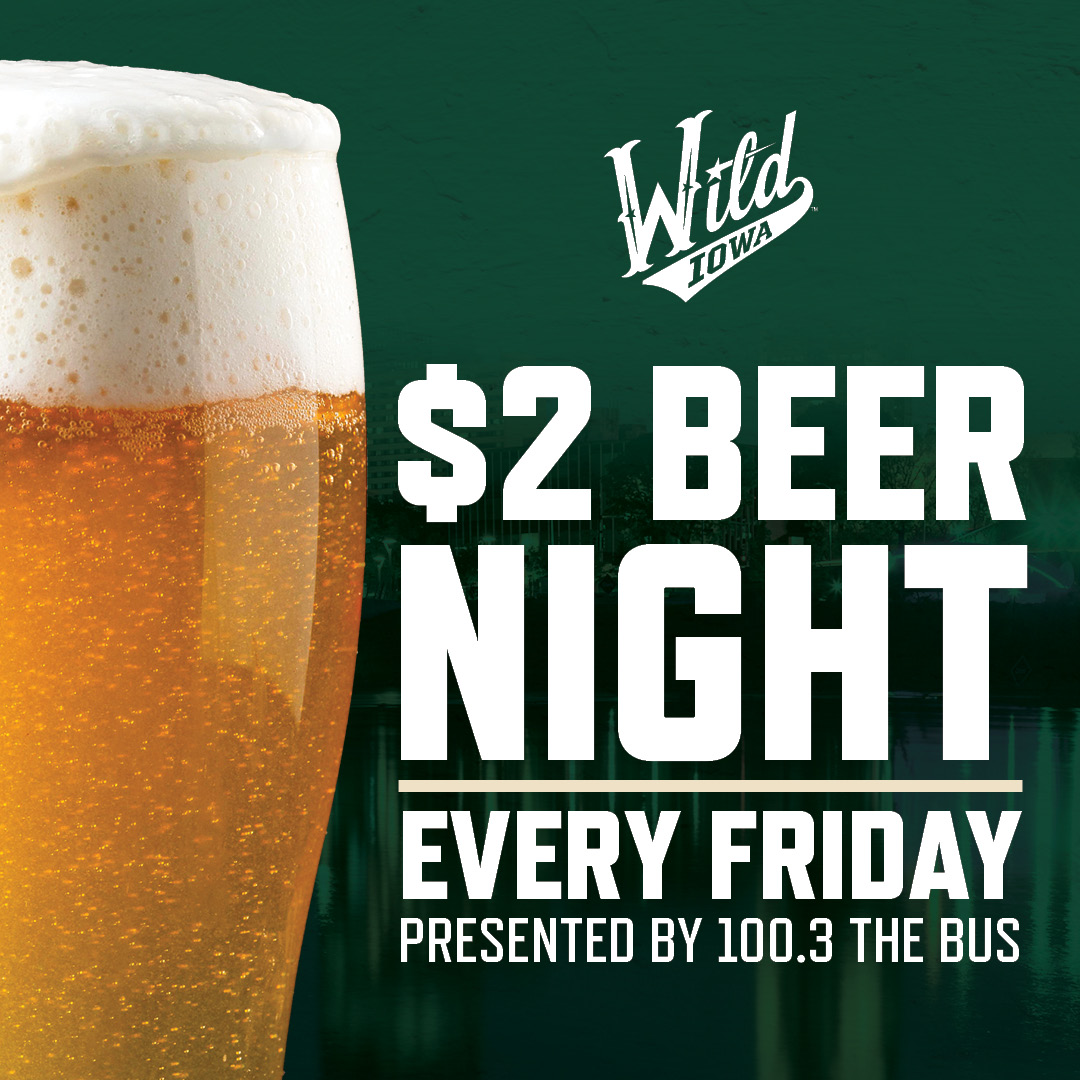 It's our LAST $2 beer night of the season on Friday, April 19th, presented by @TheBusFM! 🍻 🎟️: pulse.ly/ycizzeghzx