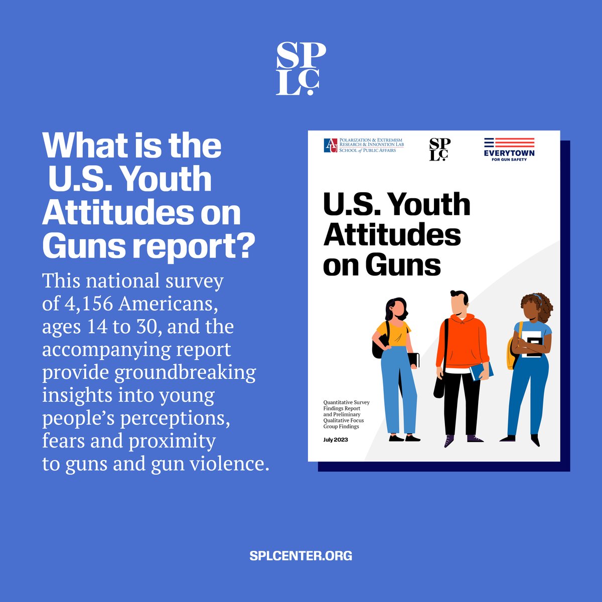 🎯FACT: Understanding the root causes is critical to #EndGunViolence & protecting our youth. Revisit the U.S. #YouthAttitudesOnGuns report, exploring young people's access to guns, experiences of gun violence & sense of safety in their school & community: bit.ly/3q266WG