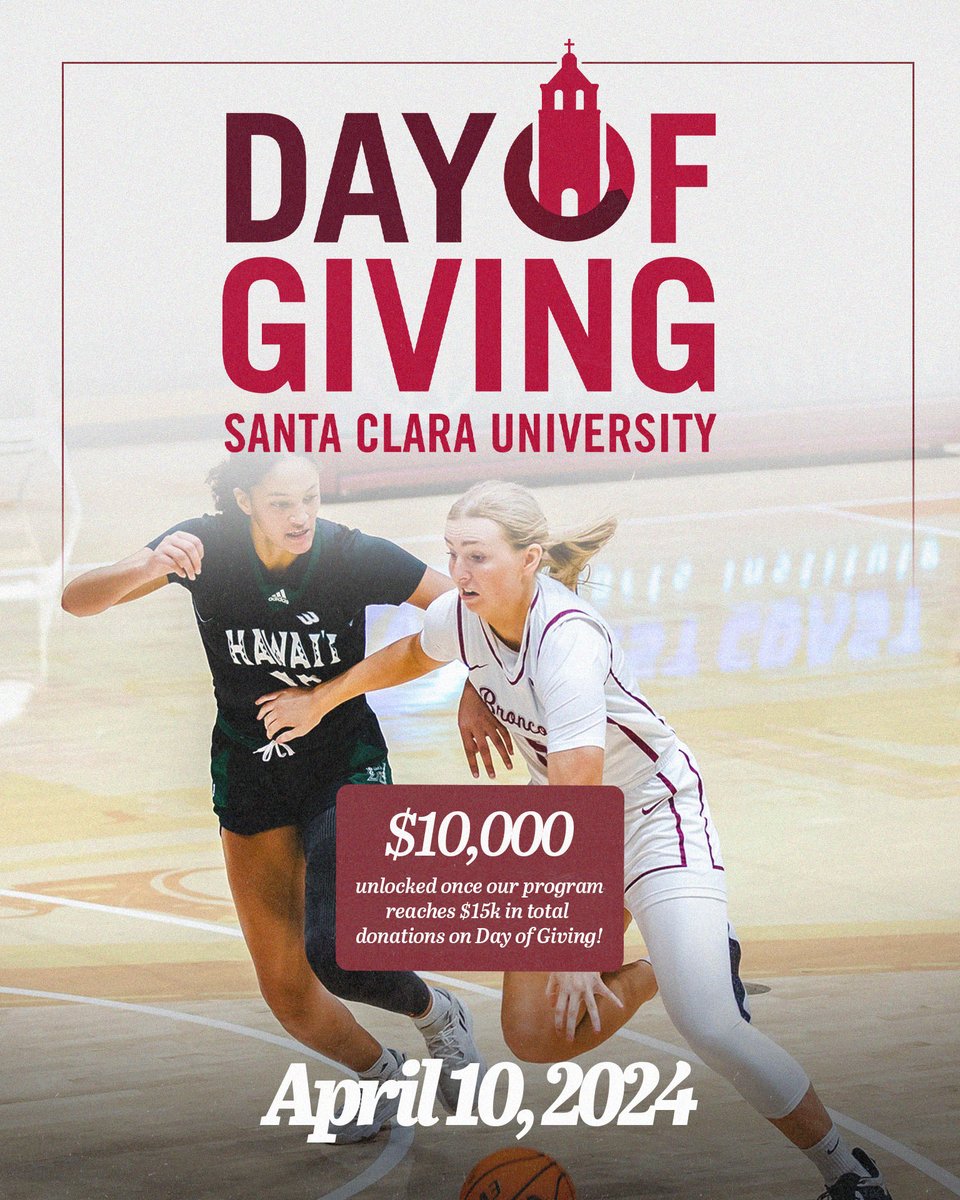 Our Day of Giving is going strong! Visit the link in our bio to check out our progress towards our team goal and challenge gifts and please consider making a donation today! #StampedeTogether #AllinforSCU