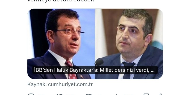 Ha bu Ekrem İmamoğlu'na bi haller olmuş. Sanırsın ki, dünya arkamda halleri... 😅