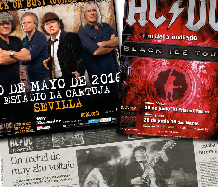One month until Sevilla! This will be AC/DC’s third time at the Olympic Stadium, the band played there in June 2010 and May 2016.
