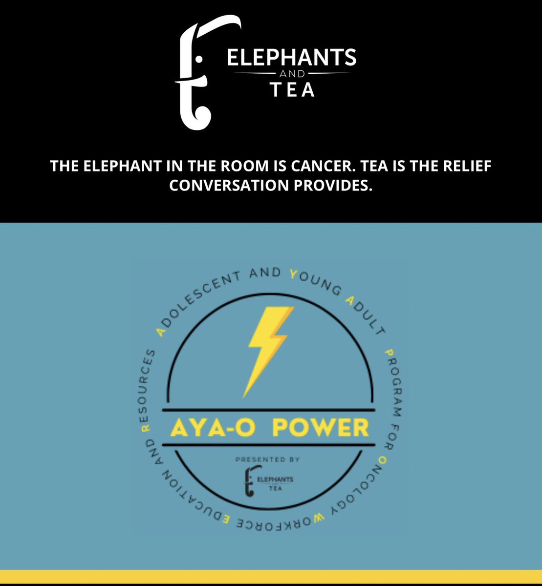 In this AYA awareness month, this is a Good source of Information. AYA - POWER - Adolescent and Young Adult Program for Oncology Workforce Education and Resources @ElephantsTea