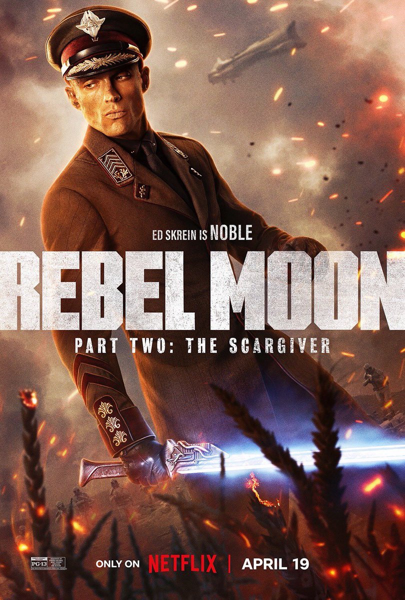 Rebel Moon Part Two: The Scargiver character posters. #TheActionReturns #TheActionReturnsPodcast #TheHorrorReturns #TheHorrorReturnsPodcast #THRPodcastNetwork #Action #ActionMovies #ActionTelevision #ActionSeries #ActionMoviePodcast #RebelMoon #TheScargiver #ZackSnyder #Netflix