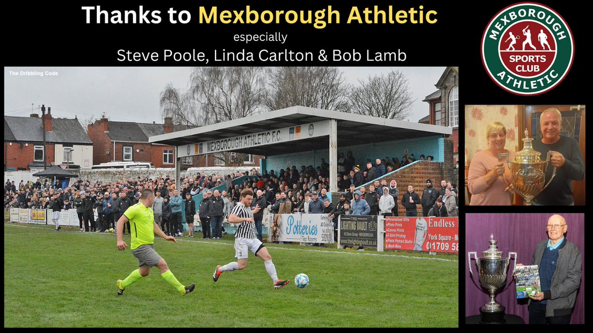 The 'Mont' has lasted thanks to its partnership with Mexborough Athletic. Our sincere thanks to all those involved at the Athletic. @MexboroughAtha @ClubMexborough