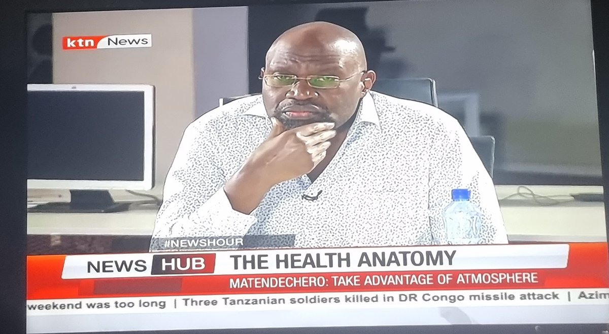 Matendechero has his ego totally deflated. He is there to simply defend his job not to talk the truth. He will regret his coming to this interview while he is lacking in facts and information. 

#DoctorsStrikeKE
#Nakhumichamustgo