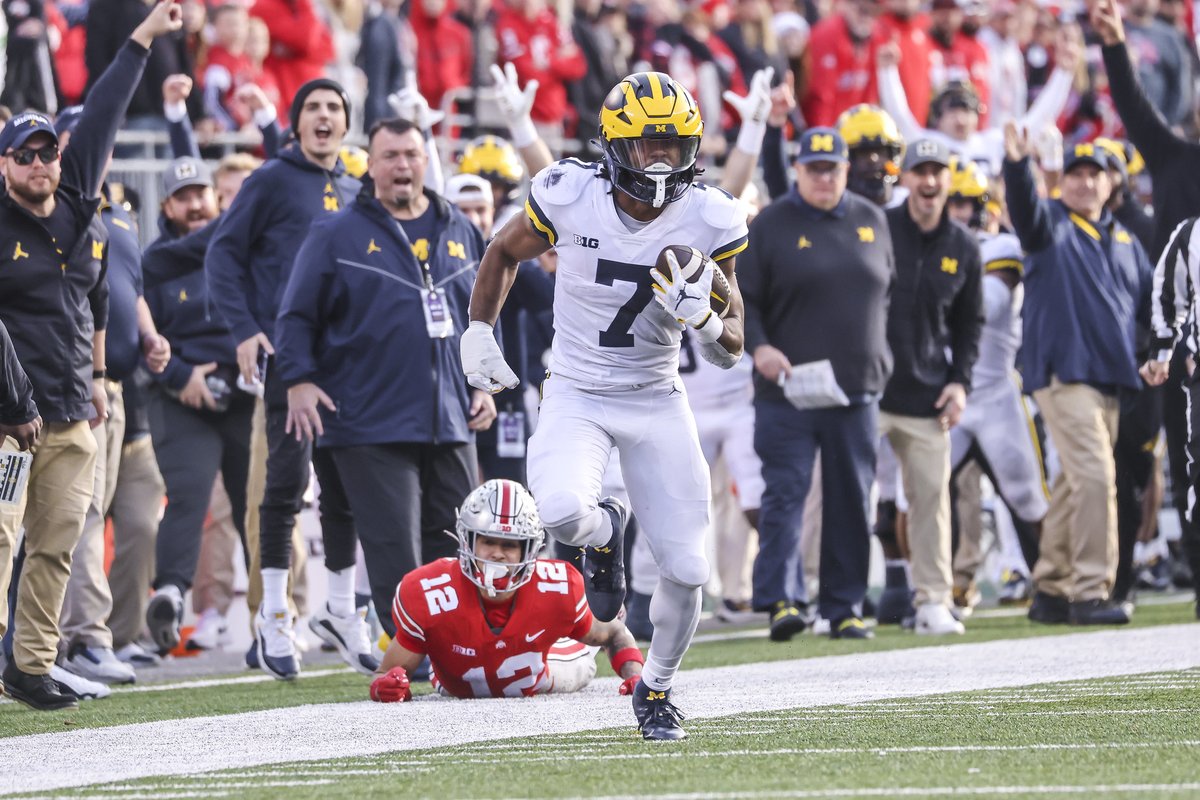 How often does Donovan Edwards remind Tony Alford about his performance against Ohio State in 2022? 'It comes up every day! He's quick to tell me pretty much on a daily basis: 'Coach, I've never lost to you.'' STORY: 247sports.com/college/michig…