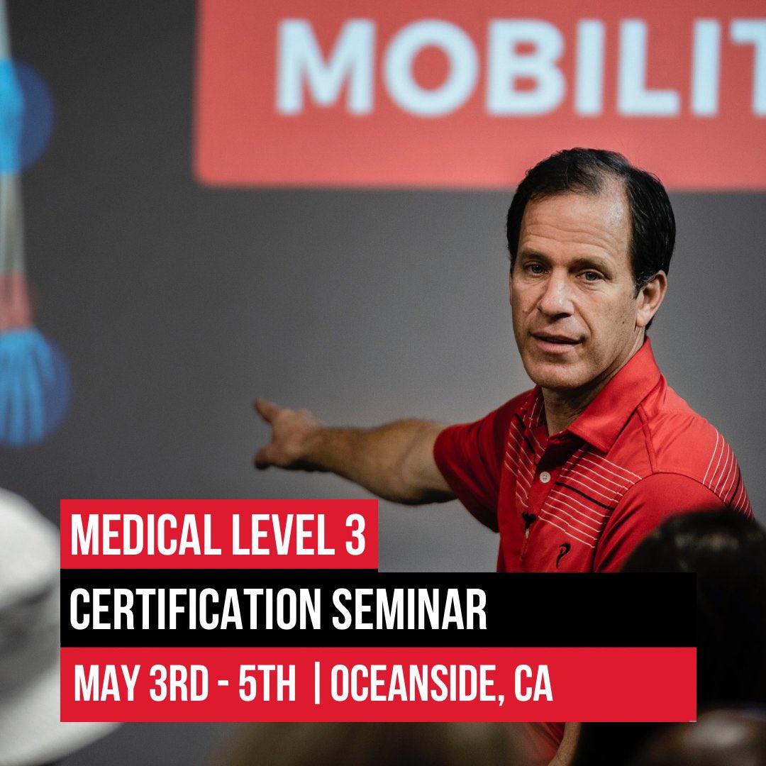 ⚕️Three spots left for our upcoming Medical Level 3 seminar next month 📈 Elevate your practice by implementing assessment and treatment strategies used by the most effective medical professionals in golf Learn more: mytpi.com/certification/…