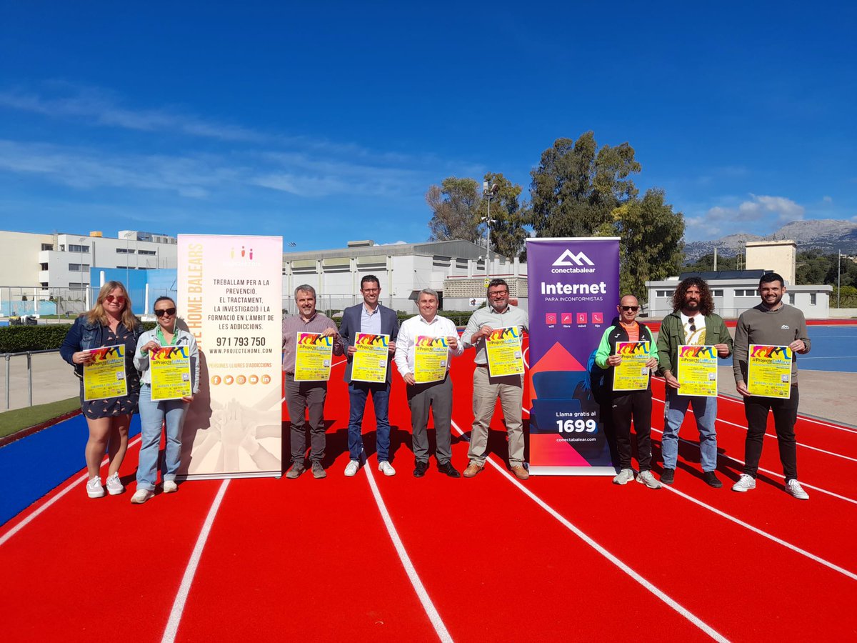 ConectaBalear's tweet photo. Hoy hemos asistido a la presentación de la II carrera solidaria #ProjecteEnMarxa, que tendrá lugar el próximo 21 de abril en Inca.
Deporte y conciencia social, un mix fantástico que estamos muy felices de poder apoyar un año más. @projectehomebal 🤝🏻🏃🏻♀️💜 https://t.co/pspgVP5weK