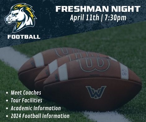 Excited to welcome our freshman class to Walker Valley. Please plan on coming to the fieldhouse after open house for Incoming Freshmen Parent meeting.