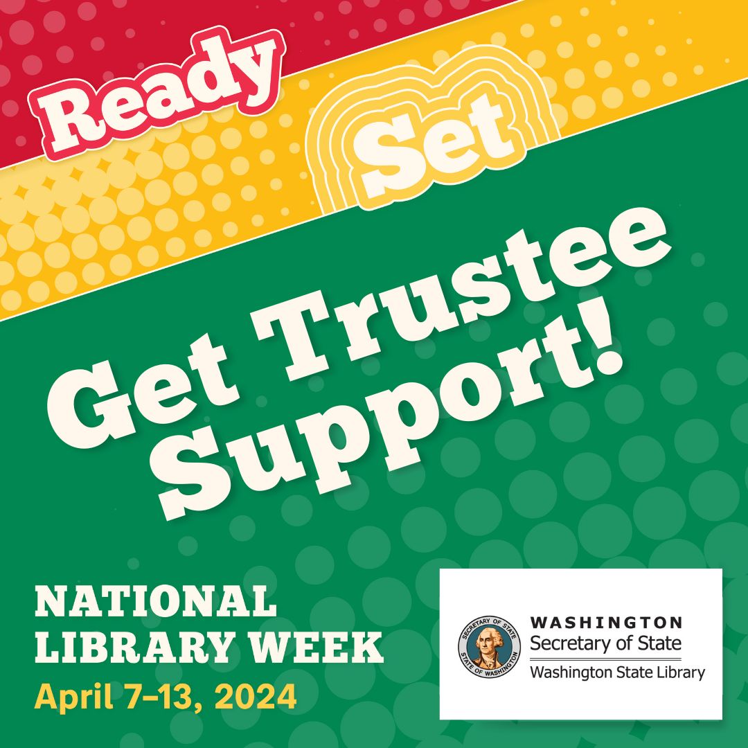 Ready... Set... Get Trustee Support! Did you know that the WSL provides Board of Trustees resources and in-person training? Did you know there is a consultant you can reach out to for Trustee support? tinyurl.com/WSLTrusteeSupp…