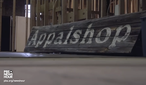 PubAffairsKET's tweet photo. PBS @Newshour visits @Appalshop to see how the organization is recovering from flooding that devastated its Whitesburg headquarters and archives in 2022.  https://t.co/615csq7dhh https://t.co/bLRU74a8DT