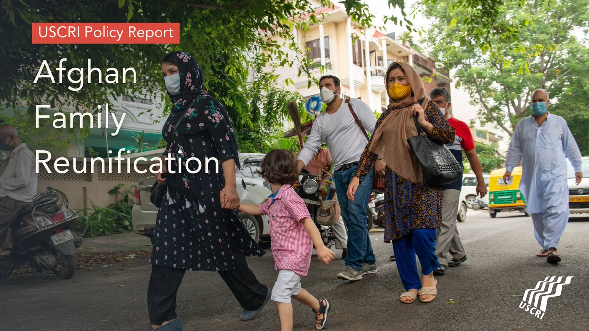 USCRI's #Afghan Family Reunification Report provides an overview of reunification options & policy recommendations to improve family-based immigration over 2 years after families were separated as thousands fled in the wake of the #Taliban takeover. Read: bit.ly/3VUyNm6