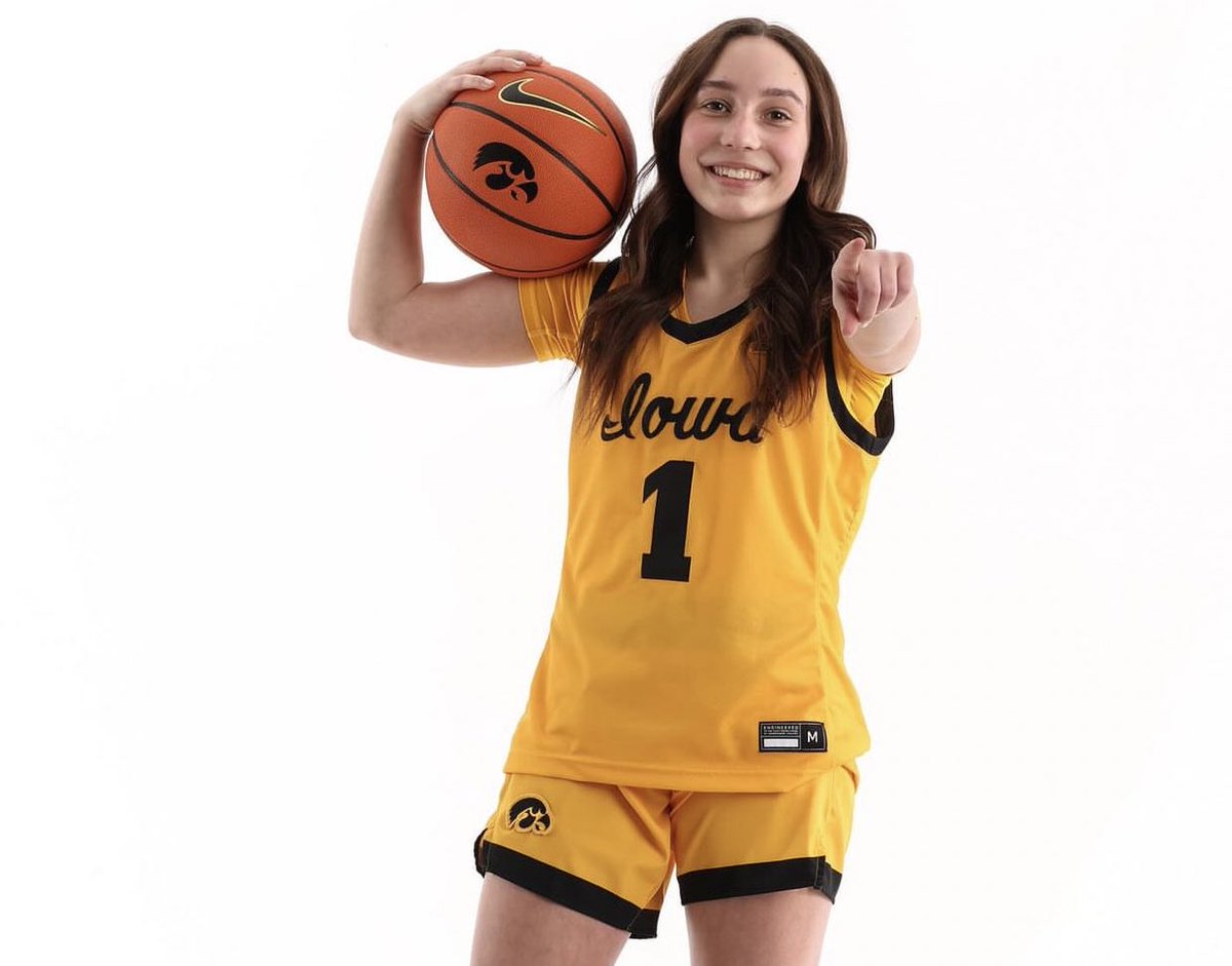 Class of 2028 (Elite Sports Academy) Logan Girias recently on her unofficial visit to Iowa.
