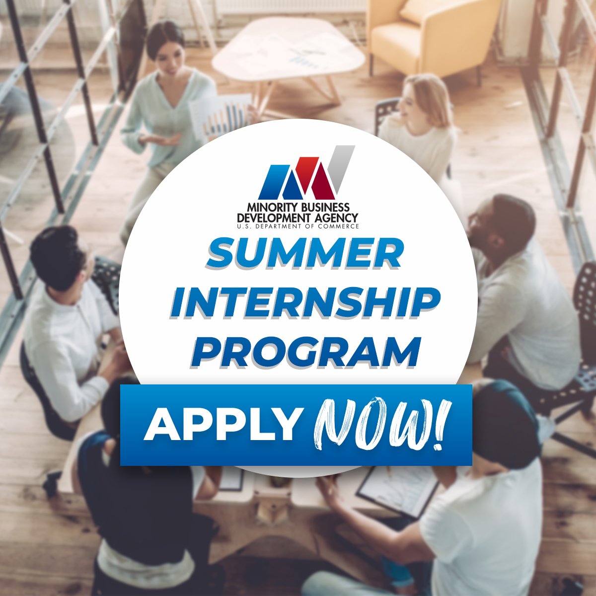 The Minority Business Development Agency is now actively recruiting for its Summer 2024 internship program in many of our departments. The deadline for applications is April 12th! For more information and to apply, click here: ow.ly/b6zJ50RcCxg