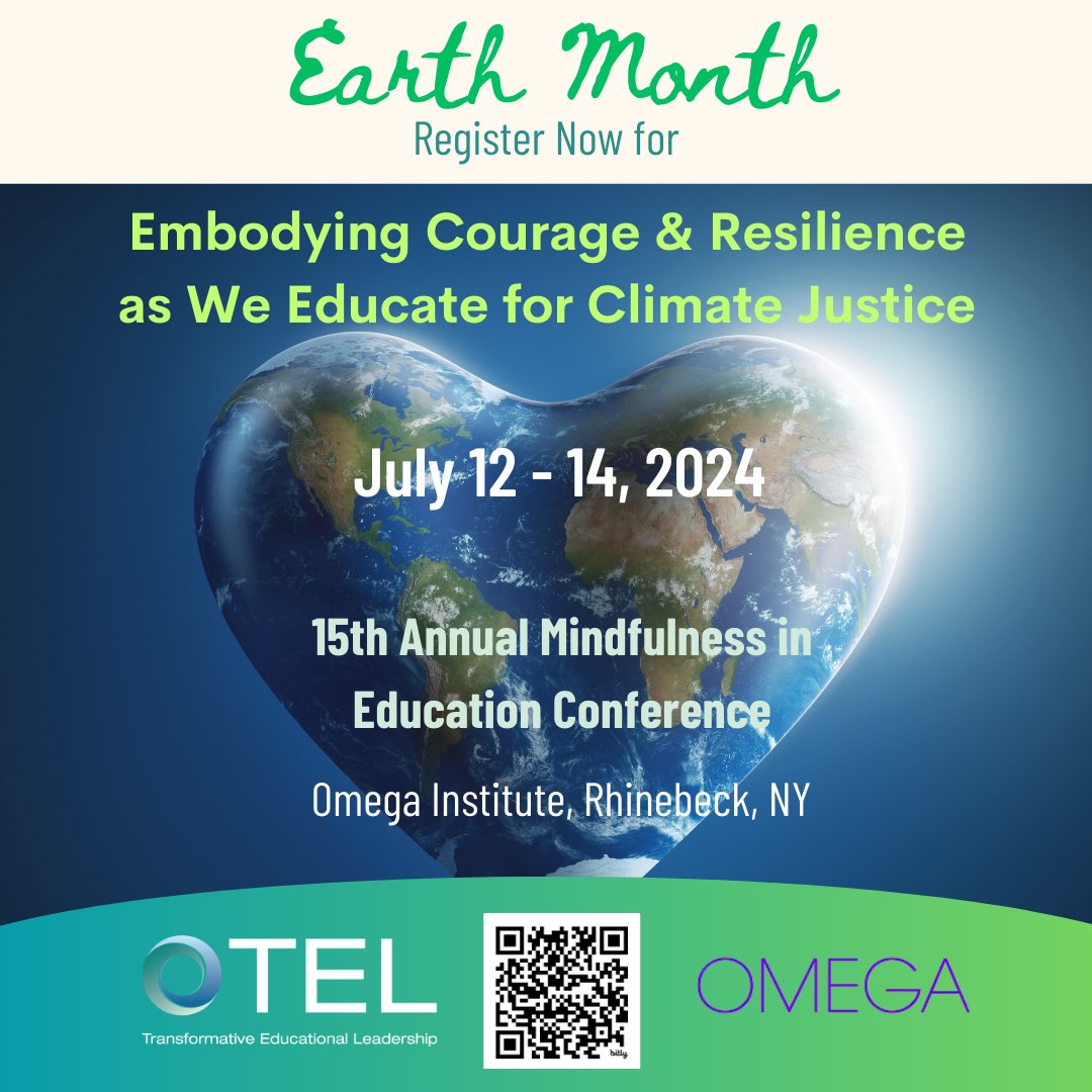 Join leading climate justice educators & students to create action plans and learn how #SEL, #Mindfulness, and other practices can help to empower all to become climate justice leaders. Register now: bit.ly/3OPxYqc #climatejustice #climateanxiety #mentalhealth #edleaders