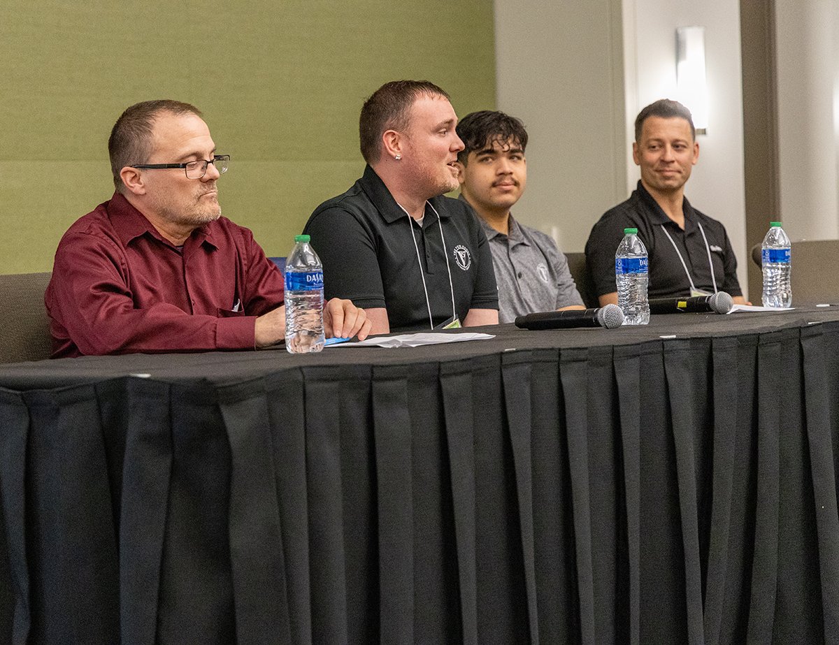 Department STEM bureau chief Justin Lewis joined Kyle Kuhlers and student Adrian Gomez from the Waterloo Career Center, Steven Davis from Bio:Neos and Aaron Hibben from the VGM Group, Inc. for a discussion on how to take computer science education to the next level. This…