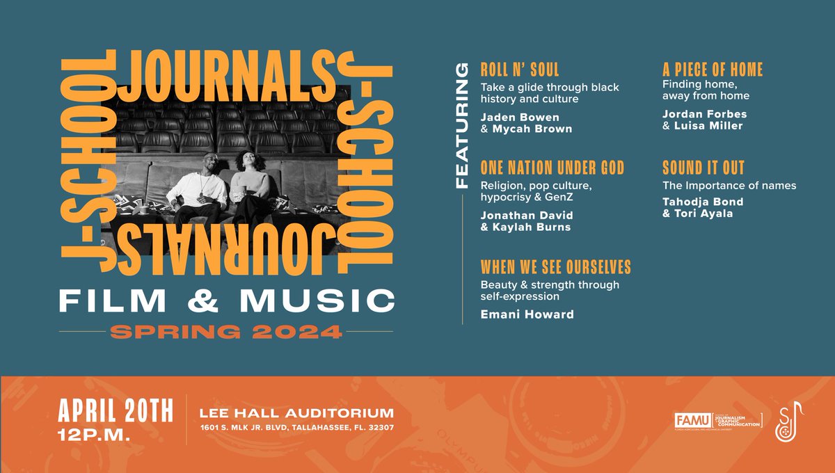 Discover the work of our talented students at the School of Journalism & Graphic Communication during the award-winning J-School Journals event. Join us on April 20 at 12pm in the Lee Hall Auditorium for an immersive experience where our students will get to showcase