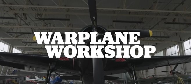 Tomorrow's episode of #warplaneworkshop is the last in the series and follows @NavyWingsUK as they work on their Fairey Swordfish.