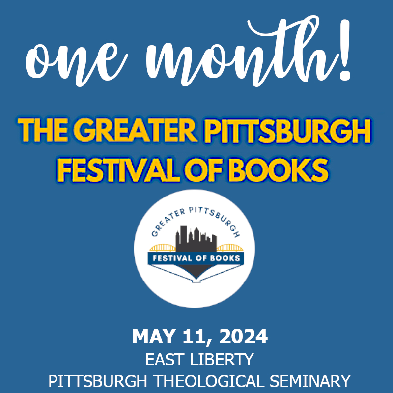 Only one month until the Greater Pittsburgh Book Festival. Come on out for a great day filled with talented authors, reader discussions, vendor booths, and of course, BOOKS! And don't forget to stop at my table to say hello.
#bookfestival #pittsburgh
pittsburghbookfestival.org