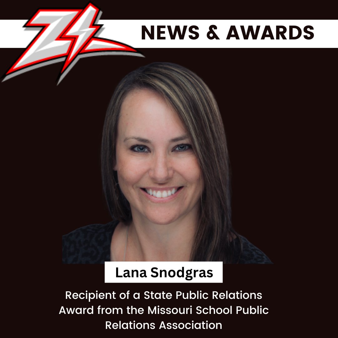 Lana Snodgras, the Director of Communications for the West Plains R-VII School District, has been recognized with a state public relations award by the Missouri School Public Relations Association (MOSPRA). This recognition not only celebrates her contributions to the field of