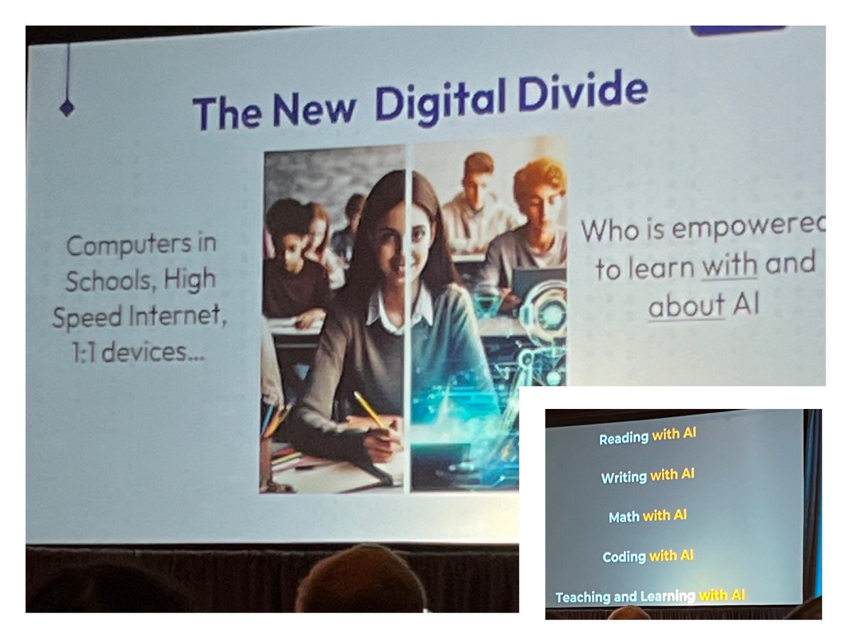 The New Digital Divide: AI…@hadip @codeorg #COSN2024