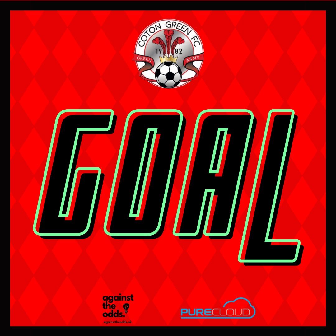 67’ | GOALLL

A deserved lead for Coton, excellent work down the right hand side By Jay Henry sees him cut inside and rifle home at the second attempt

(1-0)

🔴⚫️🟢

#GreenArmy