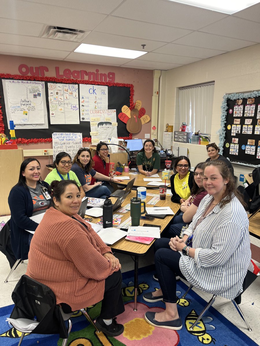 Today we had some AMAZING conversations in our vertically aligned PK and Kinder PLC! Can I just say we have an awesome group of teachers who work so hard for our Falcons! ❤️ ⁦@NISD⁩ ⁦@NISD_ECE⁩ #TogetherWeRise