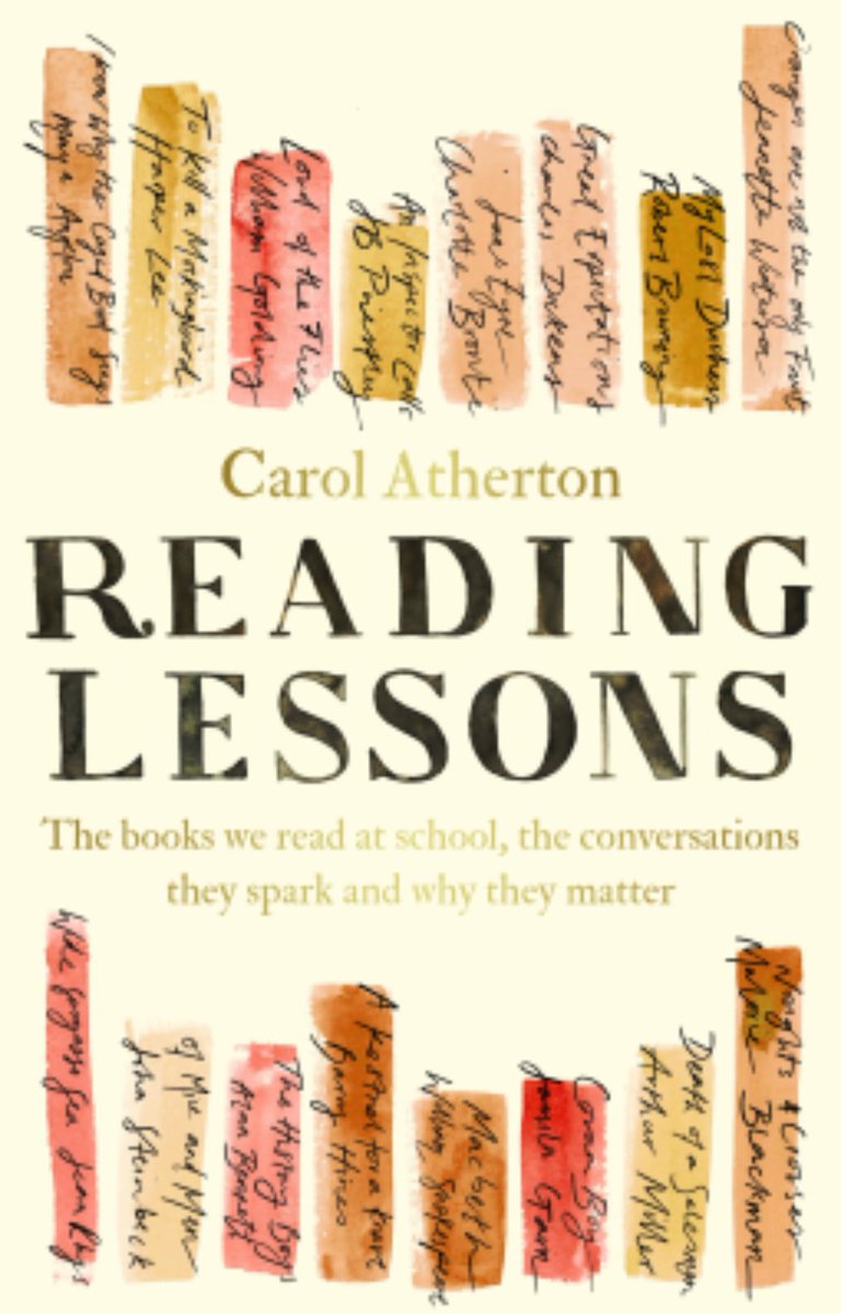 If you want to treat an English teacher for birthday or some other reason, then buy them this beauty by Carol Atherton @CarolAtherton8. It is wonderful. I don’t think there’s a book like it that captures what being an English teacher is about. Such a rich, thoughtful book.