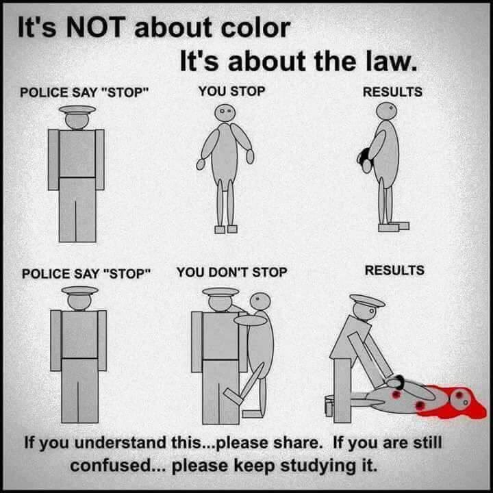 <a href="/CollinRugg/">Collin Rugg</a> It's not about color, It's about the law.