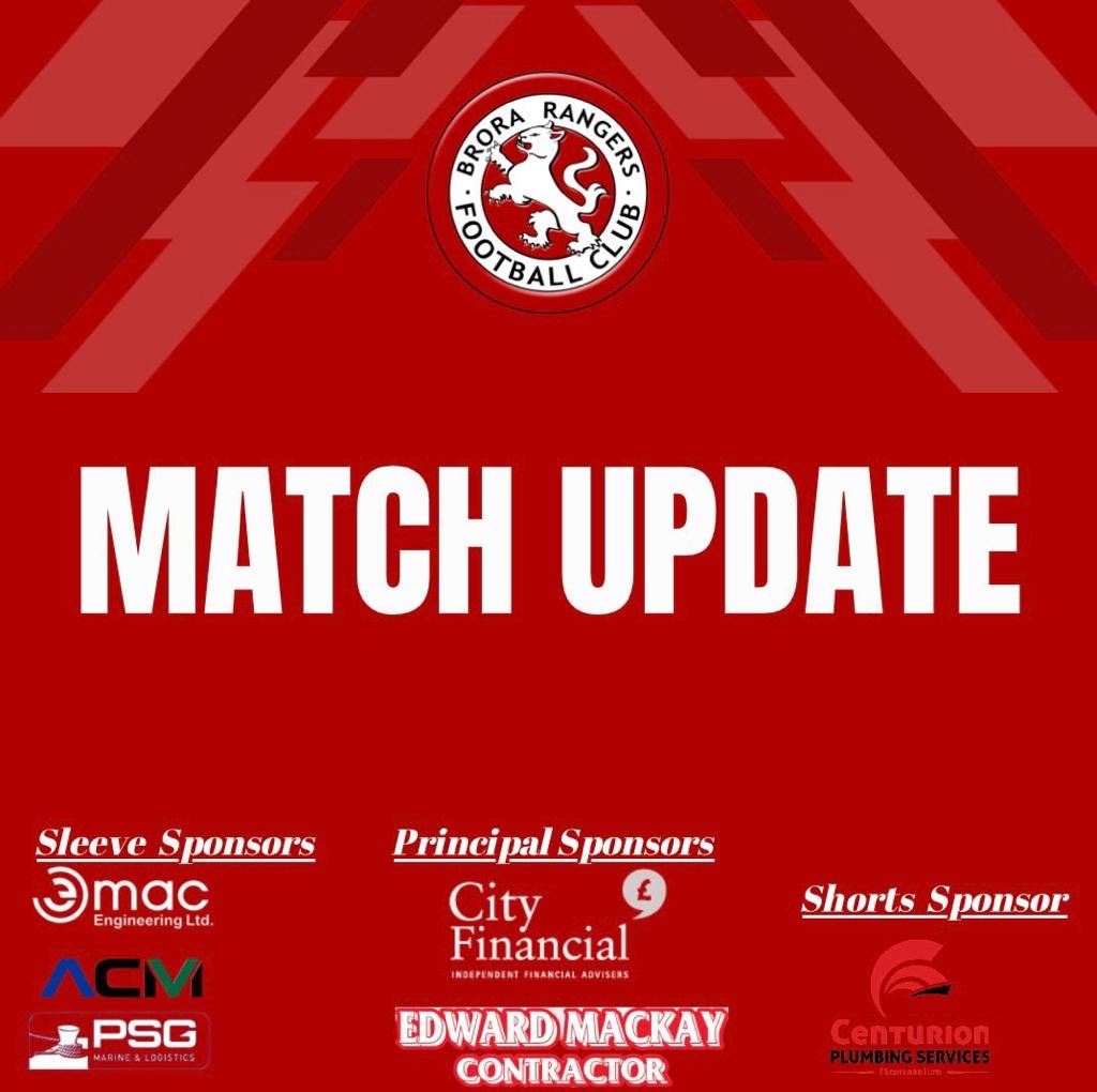 53- Big chance for Brora. Ali Sutherland hits it over from 8 yards. 🟢1-0🔴