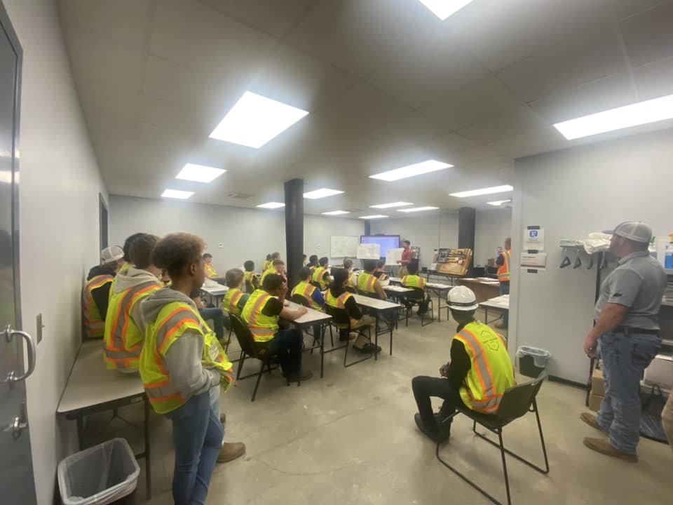 llc_marathon's tweet photo. Thanks to Academy of Craft Training - Birmingham for having Anthony Fincher and Brandon Shubert come speak to the ACT students in hopes they join the Marathon Electrical Contractors, LLC. TEAM! https://t.co/Gf5ZDVGk8S