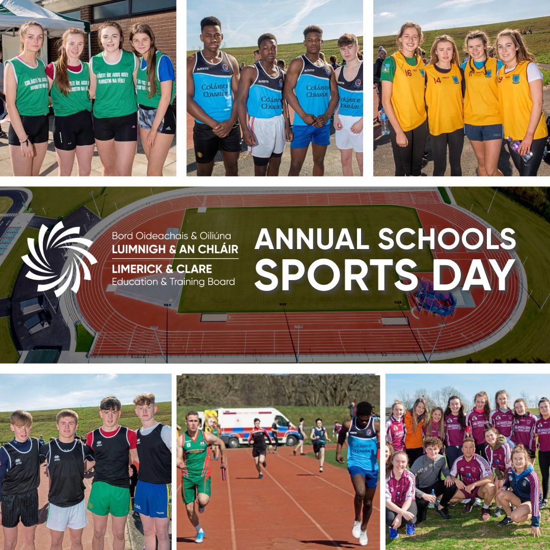We cant wait for tomorrow!!

Best of luck to all the Community Colleges in Limerick taking part this year! 

#etbschools #FindTheBestInYou #FindTheAthleteInYou #TeamWorkMakesTheDreamWork