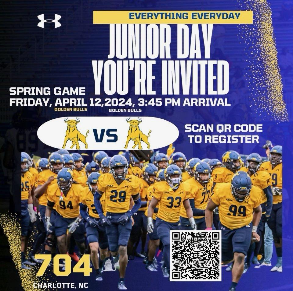 Appreciate the invite from @JCSUFootball! I'll be in attendance. @Prov_Football @Coachward1 @CoachAdrian_ @cmacc16