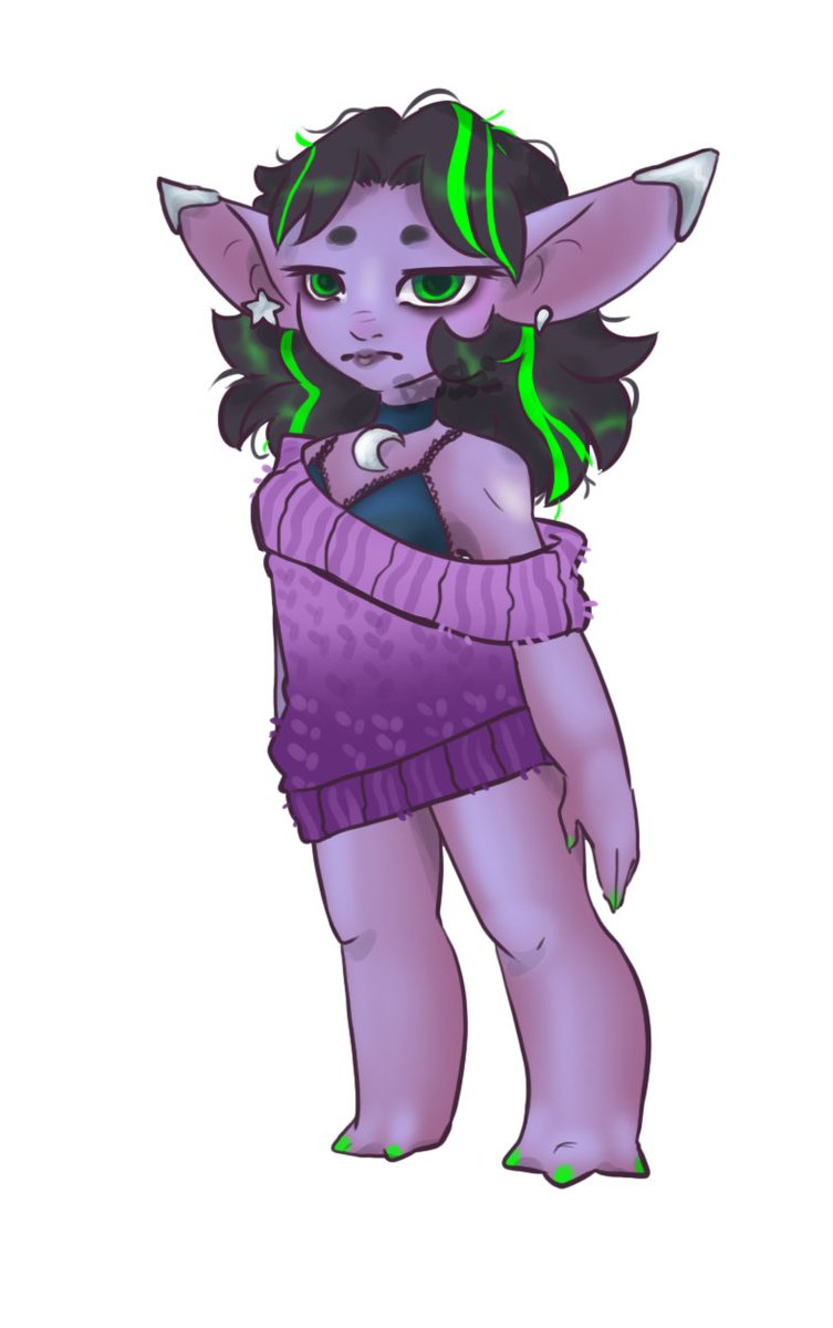 PastelDonkey's tweet photo. new lil asura! she dont got a name ye, she prolly gonna be Dazzis engineer gf or something :P https://t.co/U1UTSQ8dLl