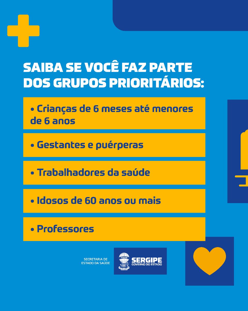 Secretaria de Estado da Saúde de Sergipe tweet media