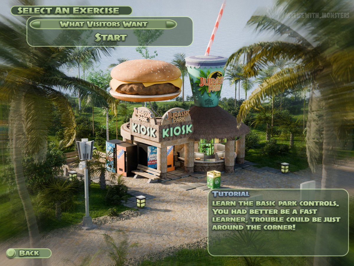 mylwmonsters's tweet photo. What Visitors Want.
Recreating Operation Genesis screens.
#jurassicpark #jurassicworld #jurassicworlddominion #dinosaurs #jurassicworldevolution #jurassicpark3 #thelostworld #jurassic #jurassicworldcampcretaceous #blender #blender3d #fanart #operationgenesis #jpog #gameart https://t.co/K66JTxdTqx