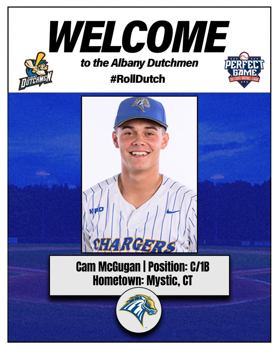 Albany Dutchmen (@dutchmenpgcbl) on Twitter photo WELCOME TO THE DUTCH
<a href="/maxhumphrey_/">Max Humphrey</a> (<a href="/KentStBaseball/">Kent State Baseball</a> )
<a href="/Brooks_Carter9/">Brooks carter</a> (<a href="/ACU_Baseball/">ACU Baseball</a>)
Can McGugan (<a href="/UNewHavenBASE/">New Haven Baseball</a>)
Excited to have this trio of catchers behind the plate in Albany this summer!
#RollDutch WELCOME TO THE DUTCH
<a href="/maxhumphrey_/">Max Humphrey</a> (<a href="/KentStBaseball/">Kent State Baseball</a> )
<a href="/Brooks_Carter9/">Brooks carter</a> (<a href="/ACU_Baseball/">ACU Baseball</a>)
Can McGugan (<a href="/UNewHavenBASE/">New Haven Baseball</a>)
Excited to have this trio of catchers behind the plate in Albany this summer!
#RollDutch