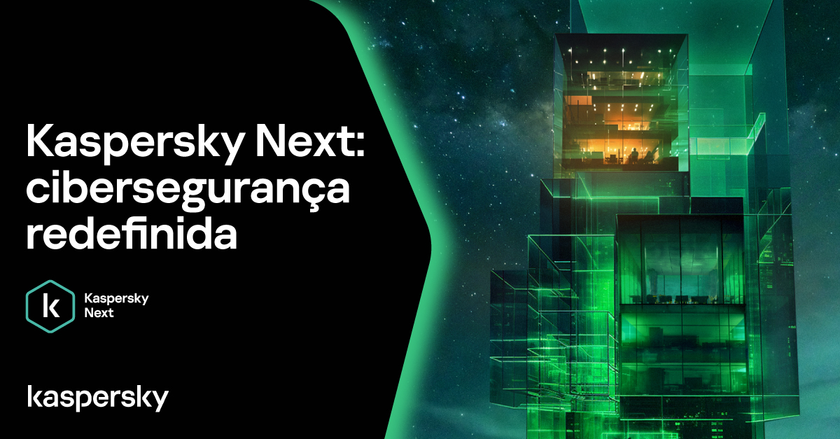 Cibersegurança redefinida com Kaspersky Next! Nossa nova linha combina proteção de endpoint com a velocidade do EDR e a eficiência do XDR. Agora você pode escolher entre três níveis de proteção para atender às necessidades do seu negócio. Saiba mais 👉 kas.pr/h7se