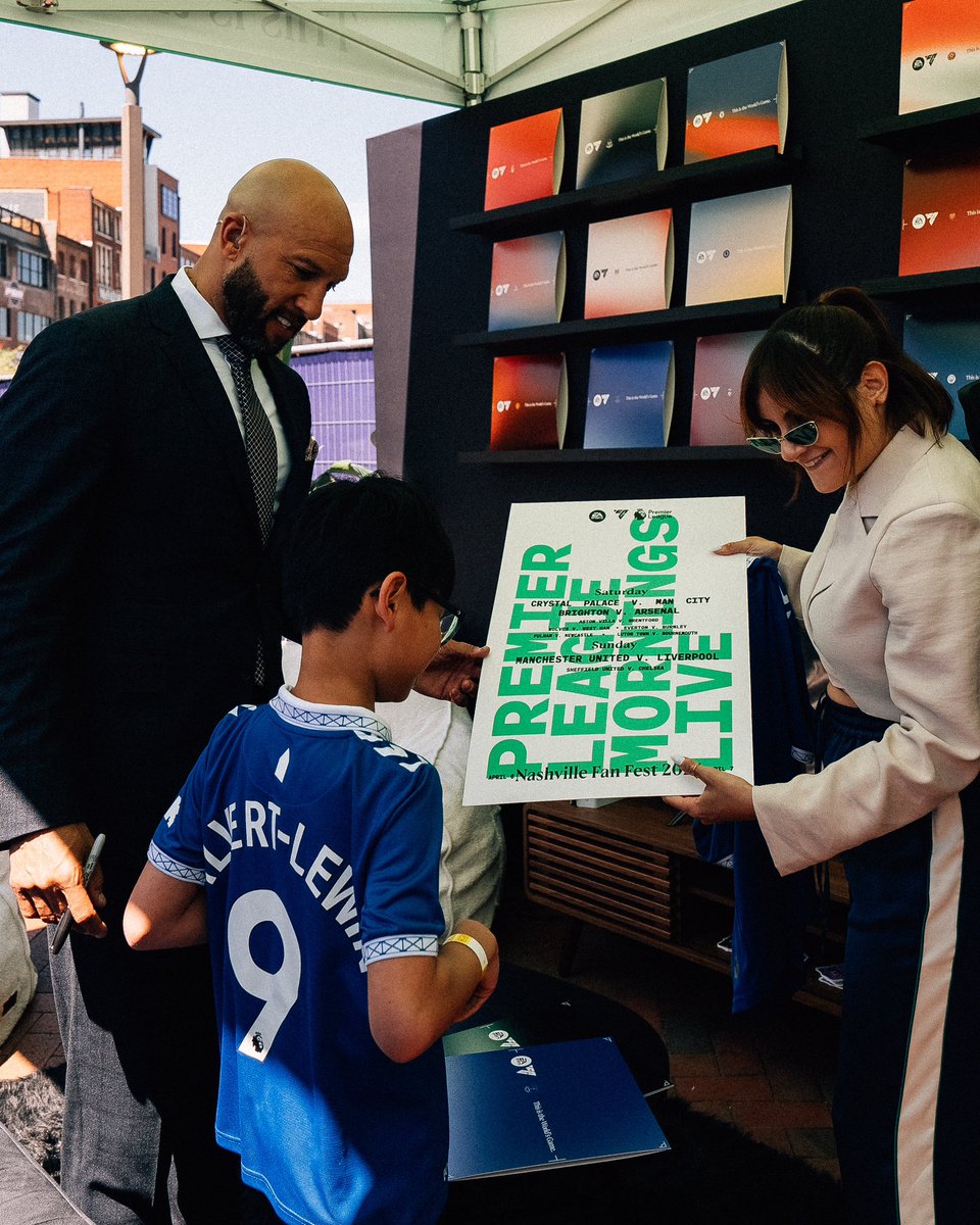 Always great surprising young Everton fans – thanks @easportsfc for helping me make this little man's day!