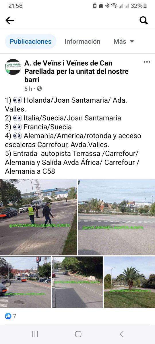 CanparelladaT's tweet photo. @AvvPer Informa que PER FI‼️ s'instal·laran càmeres de seguretat al barri de #Canparellada Els hi haurem d'agrair  al @ajterrassa 
👇😄 Més detall de fotos a la seva pàgina de Facebook 😜👍
https://t.co/w8cbdMfW19 https://t.co/IRL8TY1hJq