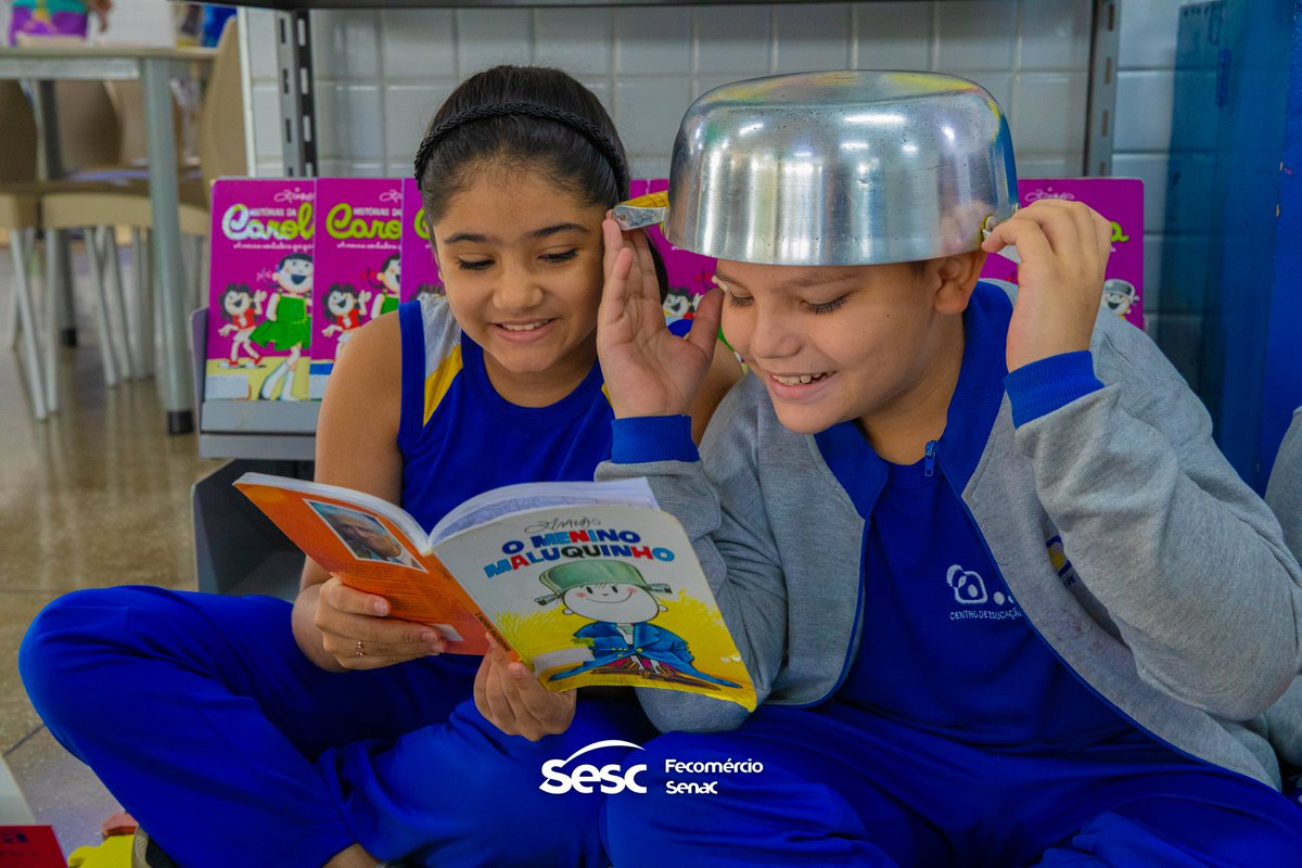 sescrr's tweet photo. ☺️ Quem nunca ouviu falar no Menino Maluquinho, A Turma do Pererê, O Bichinho da Maçã e demais obras de 𝐙𝐢𝐫𝐚𝐥𝐝𝐨? 📚📒

Esses e outros títulos estão presentes na biblioteca do 𝑪𝒆𝒏𝒕𝒓𝒐 𝒅𝒆 𝑬𝒅𝒖𝒄𝒂𝒄̧𝒂̃𝒐 𝑺𝒆𝒔𝒄.✨

#Educação #SescRR #Homenagem #Ziraldo https://t.co/9bzUguxLQw