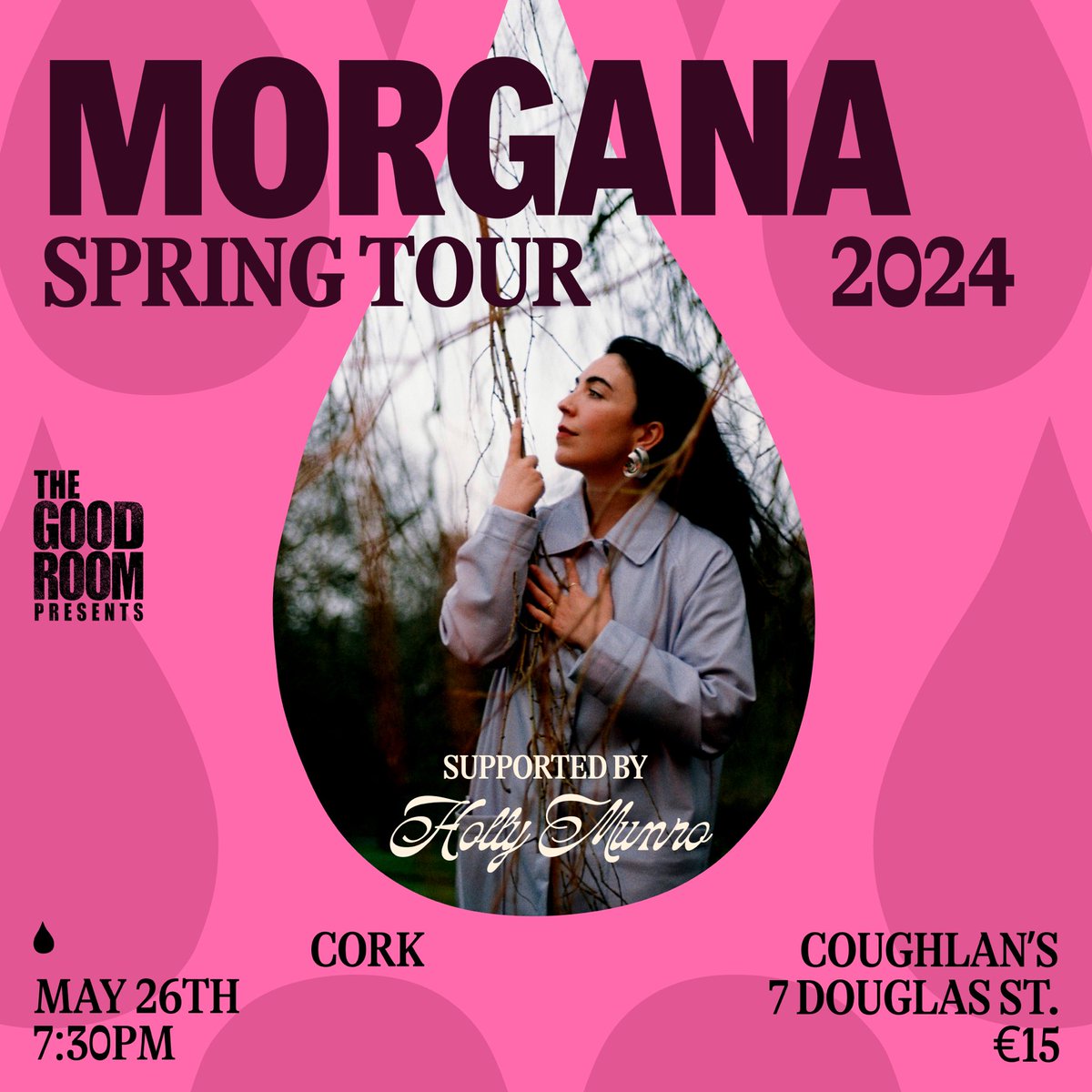 TICKETS MOVING FAST 🌟 MORGANA 🌟 Sunday 26th May | Coughlan’s Make sure you grab your tickets for Morgana’s upcoming show at @CoughlansLive before they are all gawn! Available from coughlans.ie