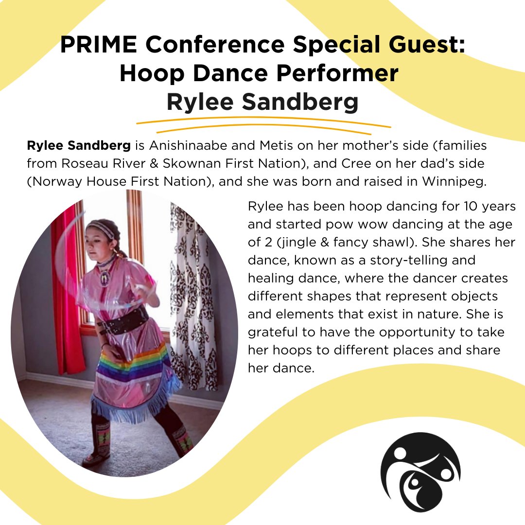 We are excited to share that the PRIME Conference will welcome a special guest, Rylee Sandberg, for a Hoop Dance performance. #PRIMEtheme It is still not too late to register for the PRIME Conference! Deadline is TONIGHT at 11:59pm. chrim.ca/prime/