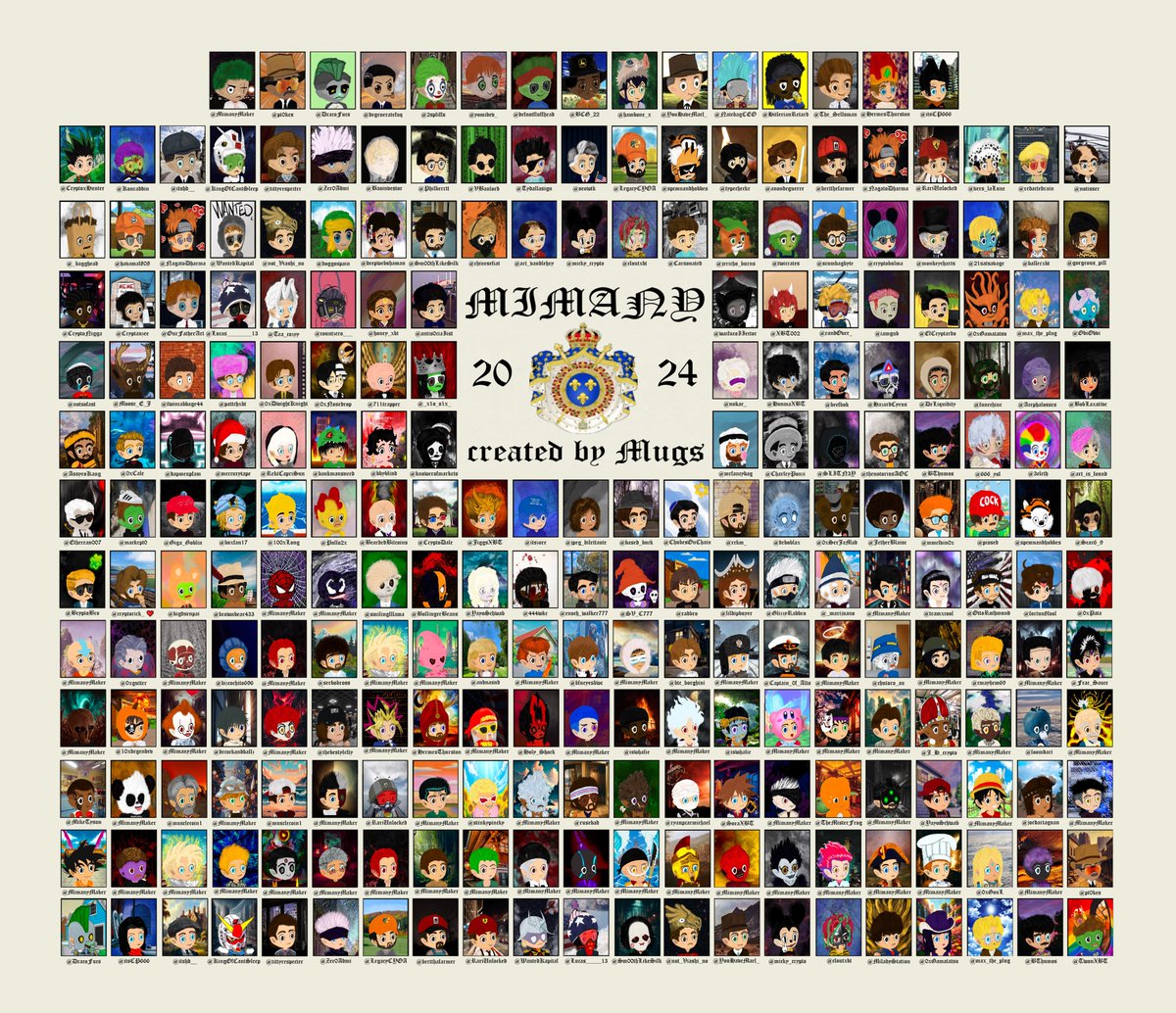 cloutXBT's tweet image. Mimany ™ created by @MimanyMaker $MIMANY