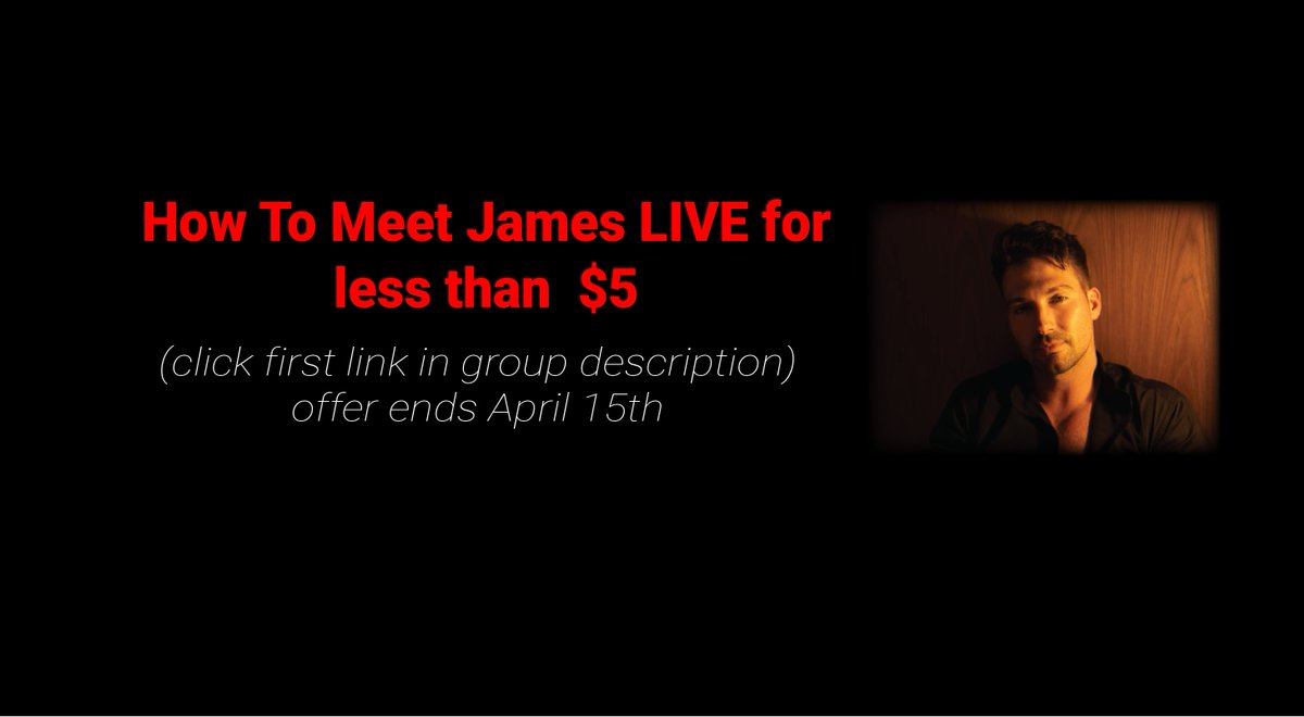 6 Days Until You LOSE Your Spot in James' LIVE Meet &amp; Greet with You This Month! 😍⁣⁣⁣⁣⁣
⁣⁣⁣⁣⁣
The #1 Way for Superfans to Connect stream.fanward.com/pages/discover…
⁣⁣⁣⁣⁣
THIS IS IT! Your DIRECT connection to James Maslow – no scams, best connection EVER!⁣⁣⁣