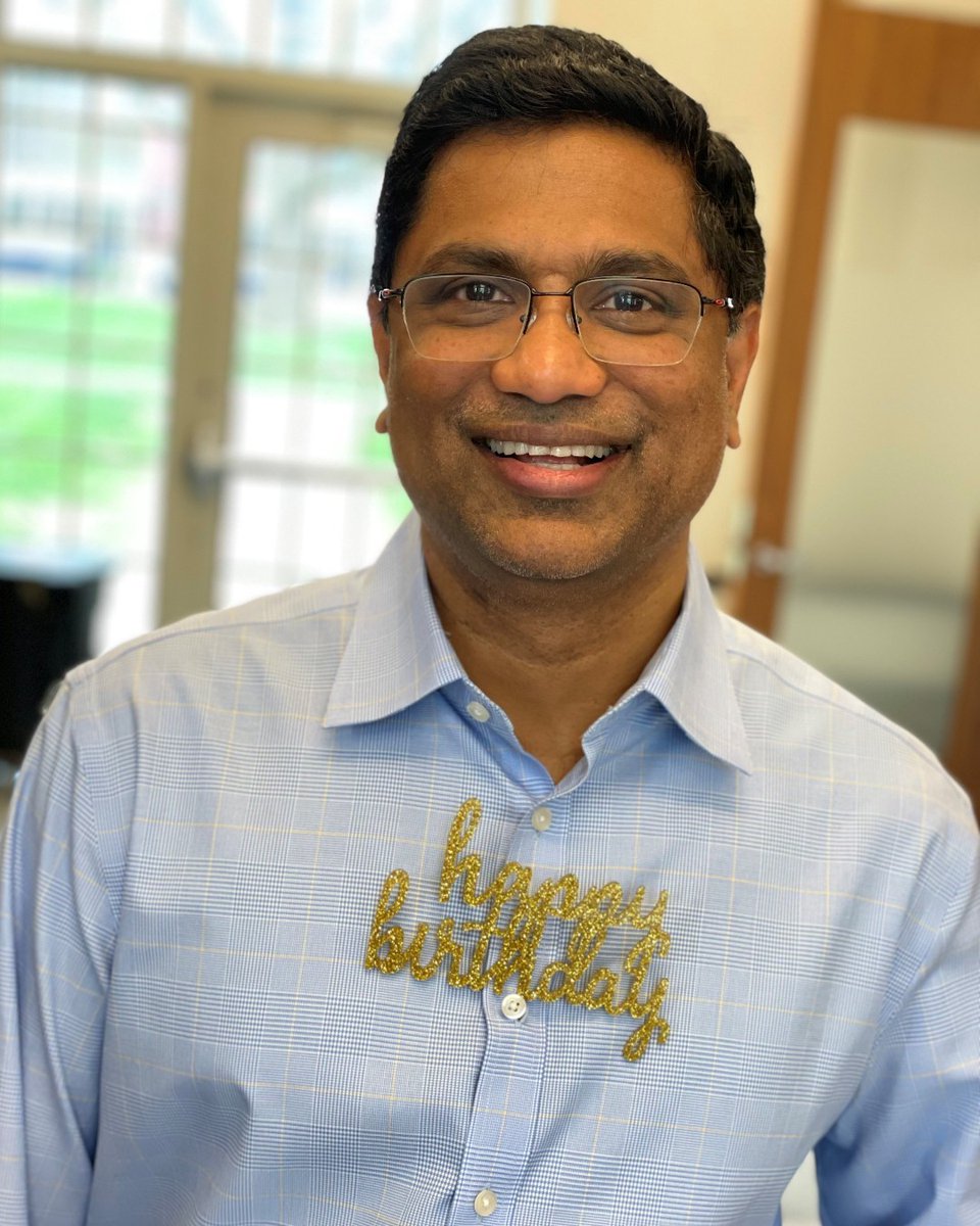 🥳A very happy 50th birthday to our Director of Hepatology, @rajVuppaLanchi! 
#LiverTwitter