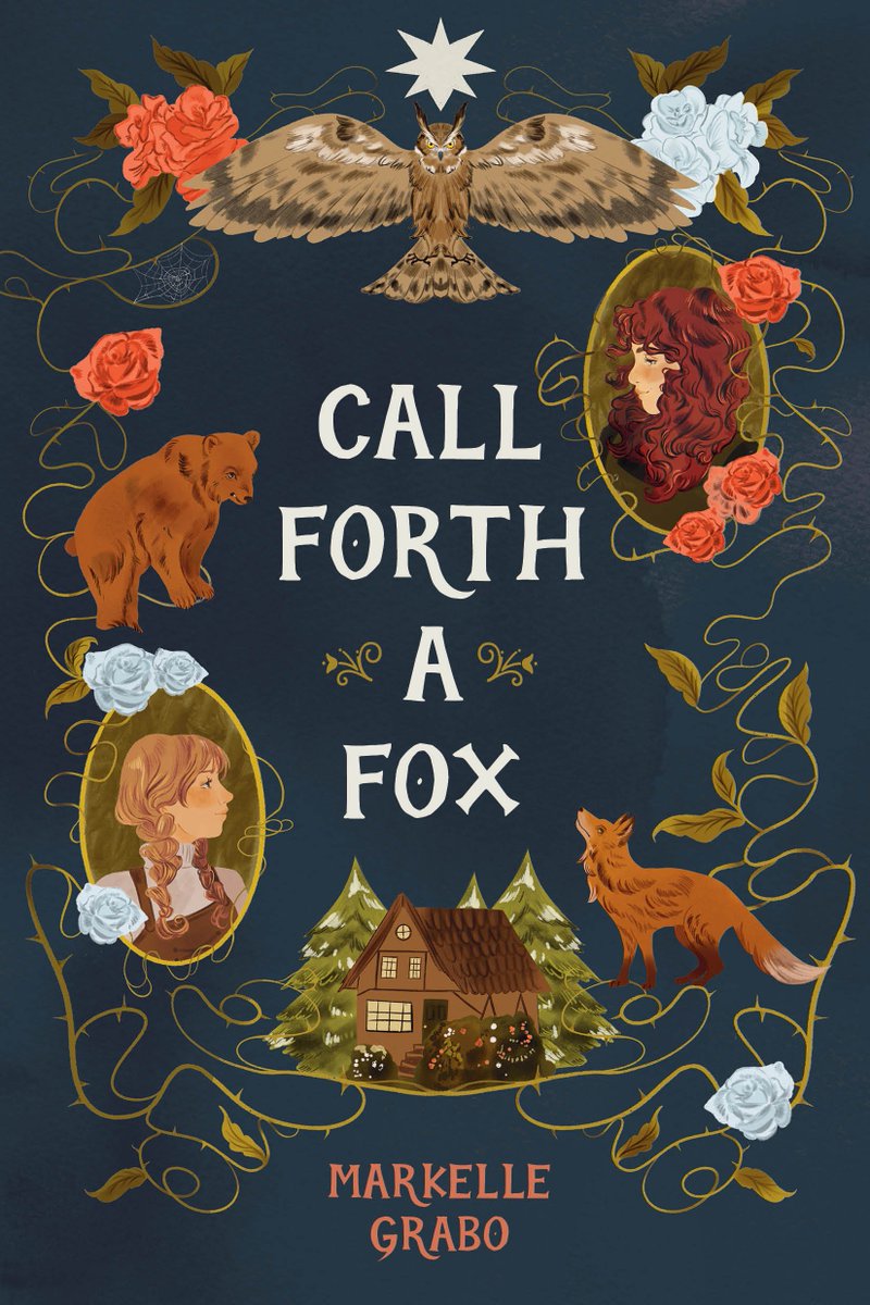 My latest @2024Debuts read is CALL FORTH A FOX by @MarkelleGrabo and I'm swooning!! It's the wintery sapphic fairy tale of my dreams, full of magic and sisterhood and ~yearning~ galore. Plus THAT COVER!!!! Markelle has written a such cozy-yet-thrilling world, and I adored it 🦉✨